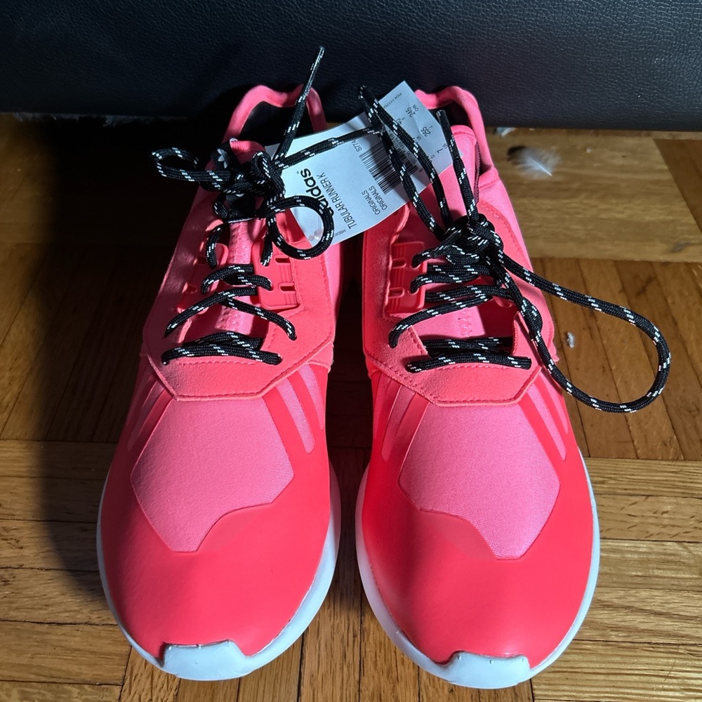 Adidas Bright Pink Running Shoes